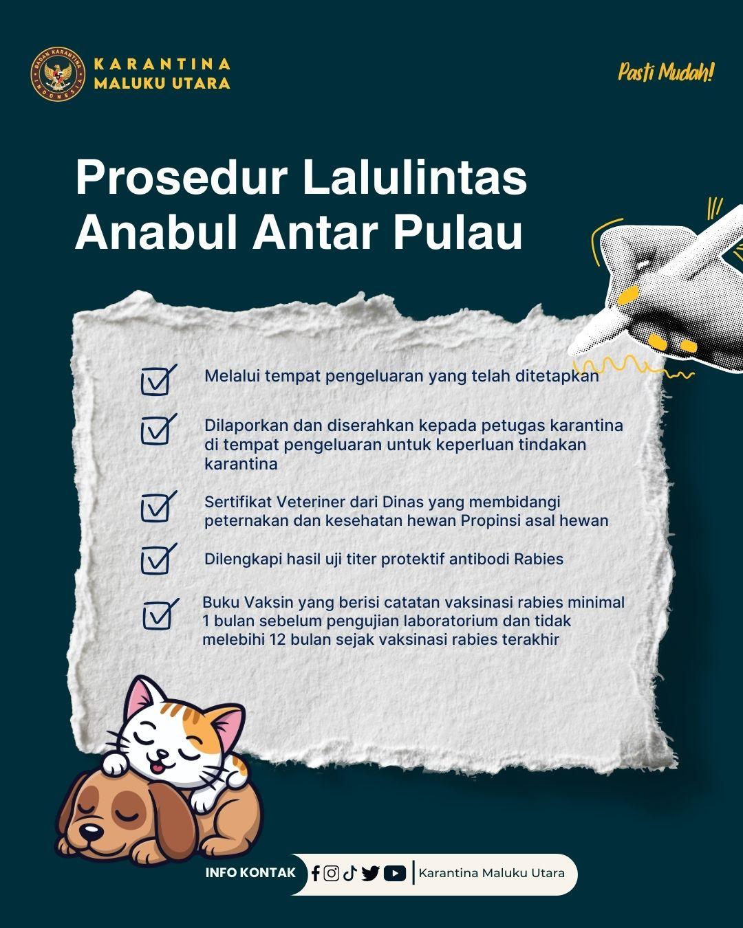 Prosedur Lalulintas HPR Antar Pulau