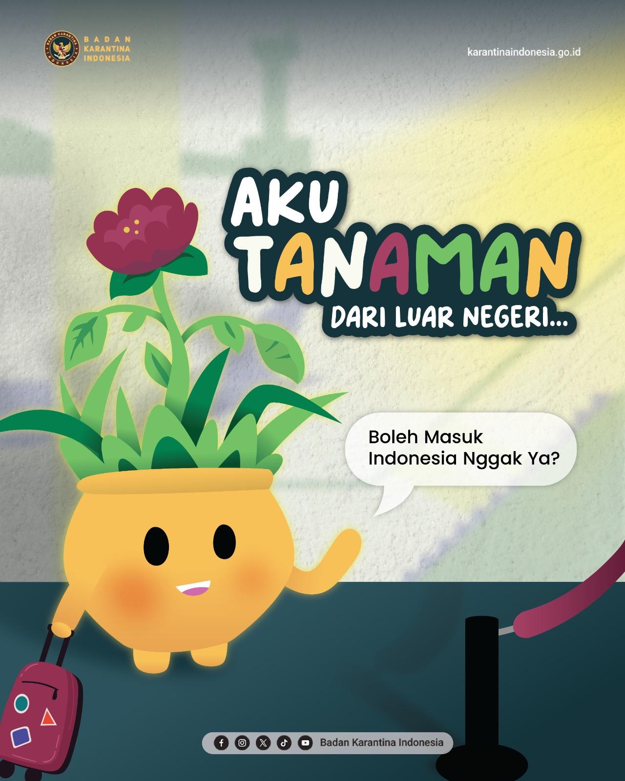 Tanaman dari Luar Negeri Boleh Masuk Indonesia ?