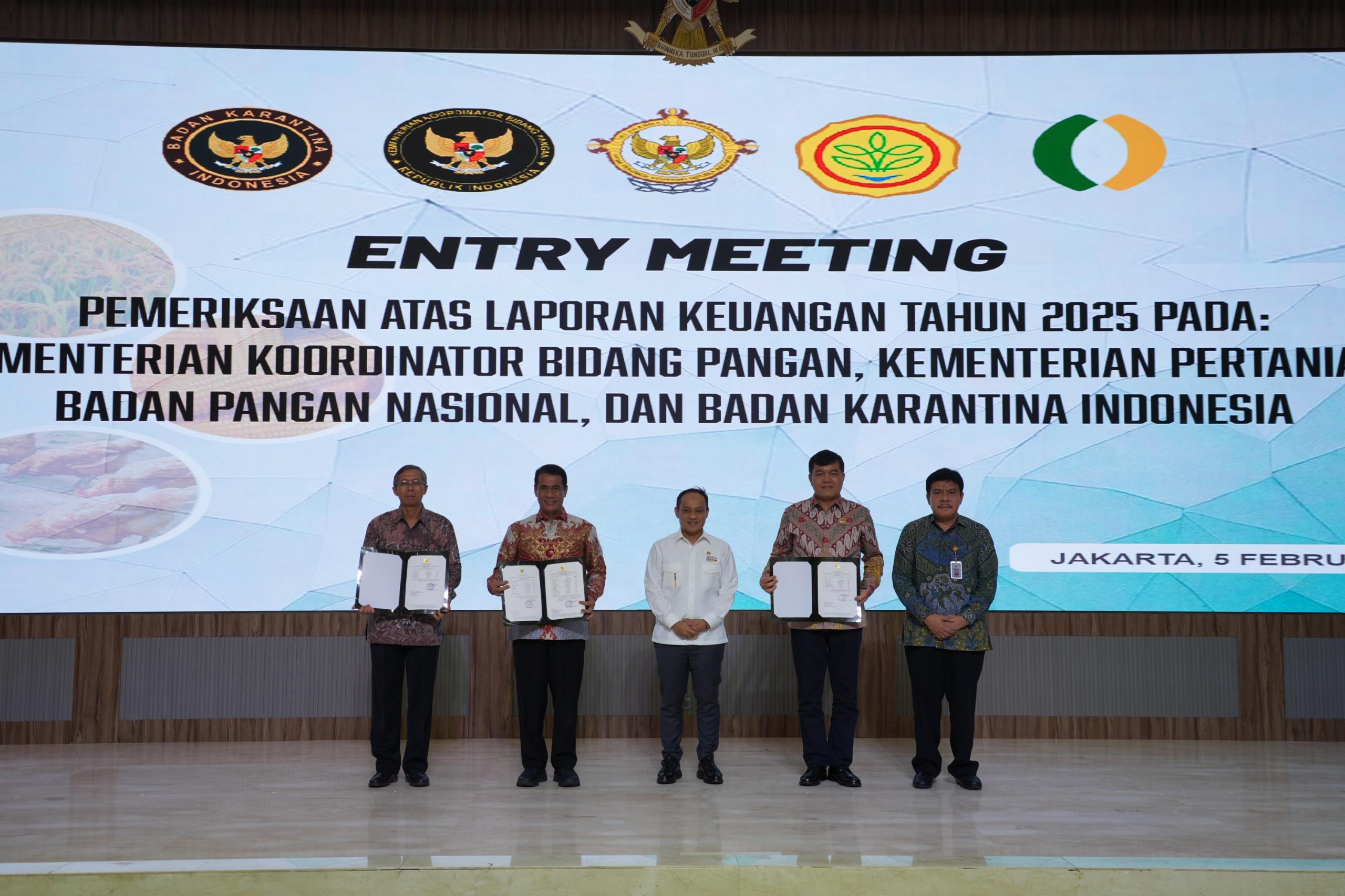 Kepala Barantin Tegaskan Komitmen Transparansi pada Entry Meeting Pemeriksaan BPK