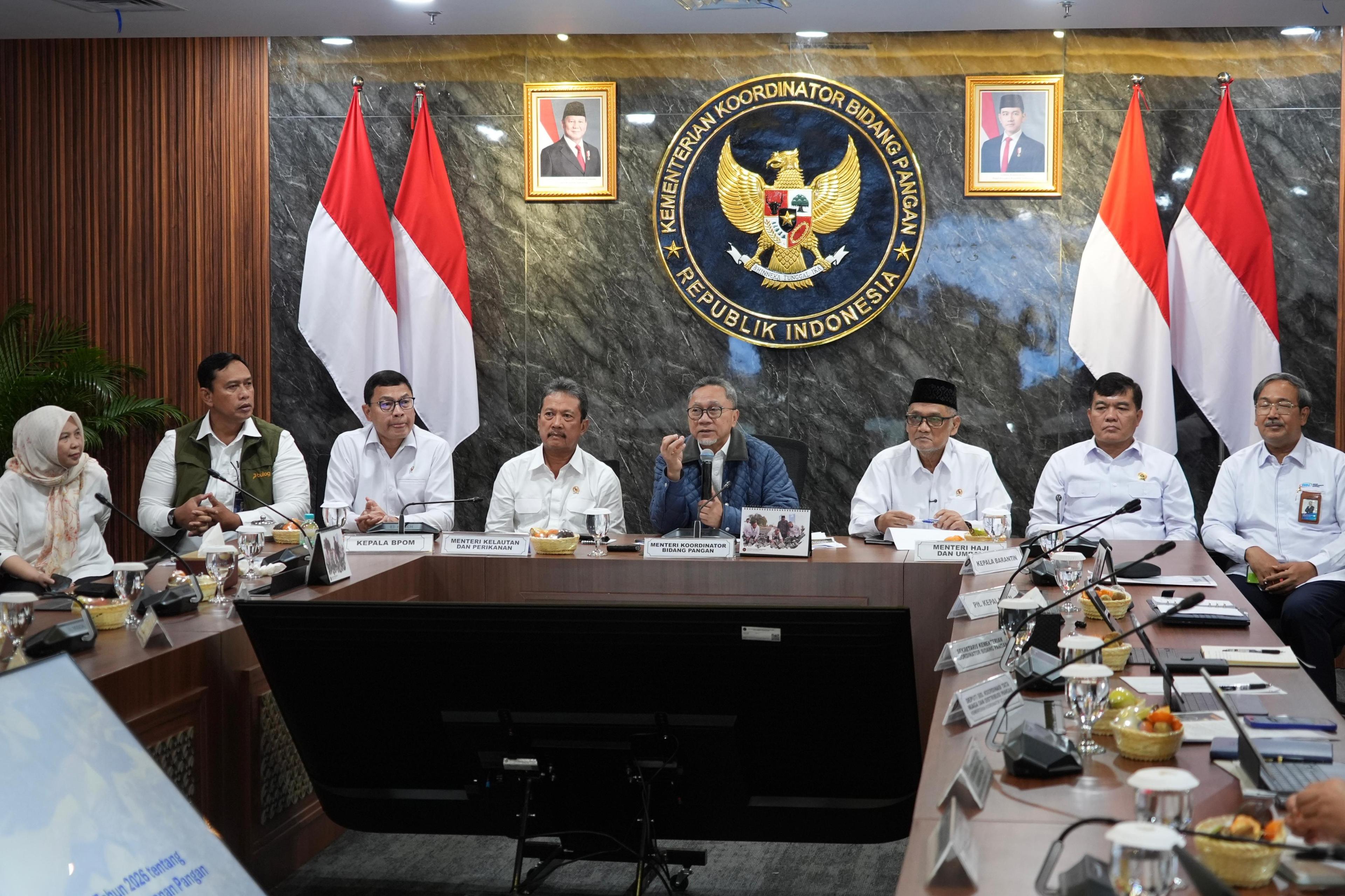 Rakortas Tingkat Menteri, Fokus Penguatan Keamanan Pangan dan Strategi Nasional Ekspor Beras Haji Nusantara